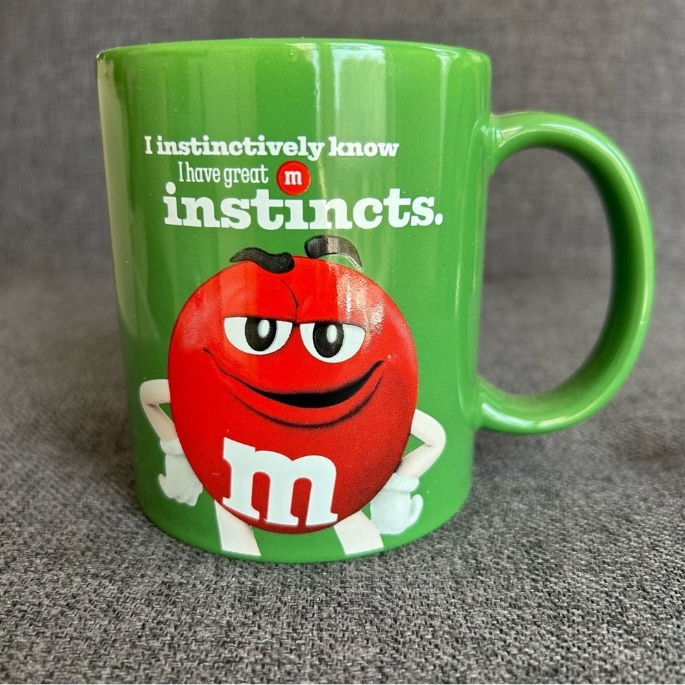 M&M's Red Green Mug 11 oz